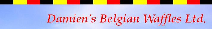 Damien's Belgian Waffles logo